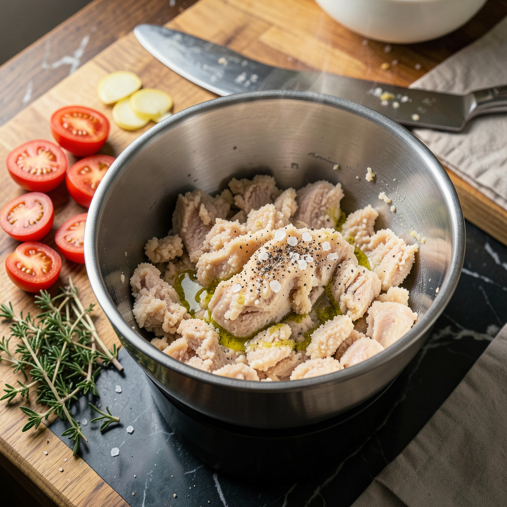 Food Processor Chicken Chicken in Food Processor: Ultra-Tender Ground Chicken for Burgers and ...